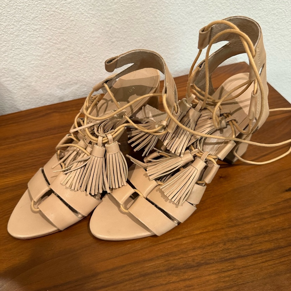 Loeffler Randall Luz Tassel Sandals - Picture 2 of 6